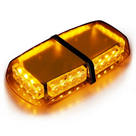 - Finether 24 LEDs Emergency Vehicle Light Bar Strobe light Hazard Police Warning Flash Flashlight Enforcement Lights