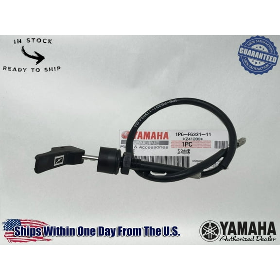 Yamaha OEM 2006-24 TTR50 TT-R50 TTR 50 E STARTER CHOKE CABLE 1P6-F6331-11-00