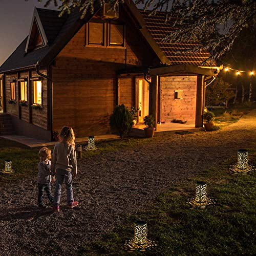 Garden Light Solar Powered Tencoz Waterproof LED Solar Fairy Lights Torch 