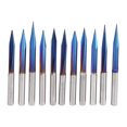 thumbnail image 2 of CNC Router Tool, Carving Router Bit Set Mirror Friction Treatment  High Hardness  For Wood MDF, Aluminum, And Acrylic For Engraving, 2 of 8