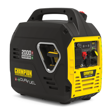 UPC: 0817198023953 | Champion Power Equipment 2000 Watt Dual Fuel Pull Cord Start Inverter Generator