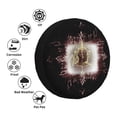 thumbnail image 4 of Tool Band Rock Spare Tire Cover Waterproof Dust-Proof Universal Wheel Tire Cover Protector Accessories 14" 15" 16" 17", 4 of 7