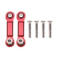 thumbnail image 1 of Varilla de servo Vogacara 2 piezas RC Car Control remoto Rojo FN012248-04B, 1 of 6
