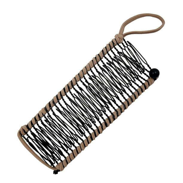 Xihbxyly Pinza para El Cabello Antideslizante, Pinza Elástica Tipo Banana, Accesorio para El Cabello con 40 Dientes, Peine Tipo Banana para Rizos Naturales, Gruesos y Ondulados.