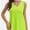 Lime green, variant on Womens Tank Tops V Neck Summer Trendy Casual Loose Fit Flowy Sleeveless Shirts