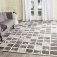 thumbnail image 2 of Safavieh Bella 8' X 10' Hand Tufted Wool Rug in Dark Gray and Ivory, 2 of 2