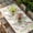Pink Brown, variant on Colorful Flowers Table Cloths for 6 Foot Rectangle Tables, Spring Floral Leaves Botanical Country Beige Patio Waterproof Elastic Fitted Tablecloths, Washable Rectangular Table Cover for Camping