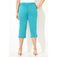 thumbnail image 2 of Catherines Women's Plus Size Petite Everyday Capri With Sparkle Hem, 2 of 6