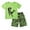 Green, variant on Landzoo One Toddler Kids Baby Boys Cartoon Dinosaur Tops Shorts Outfits Summer Clothes Cute Casual Boy’s Homewaer 18-24 Months