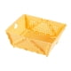 thumbnail image 4 of Cesta plegable 23x20cm con soporte Cajas plegables multiusos Escurridor plegable amarillo, 4 of 9