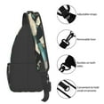 thumbnail image 4 of Lsque Colorful Bulldog Duo Pattern Cross Chest Bag Diagonally – Premium Durable Front Chest Sling with Adjustable Padded Strap, High-Capacity Storage, 4 of 8