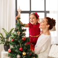 thumbnail image 5 of Tree Top Star Decoración creativa Polvo pegajoso Tridimensional Estrella de cinco puntas Plata Decorativo Holiday Bethlehem Star Ornament Xemadio WRST-36, 5 of 5
