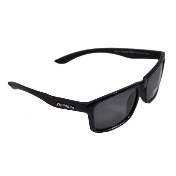 Peppers Sunset Blvd Black With Smoked Polarized Lens Sunglasses