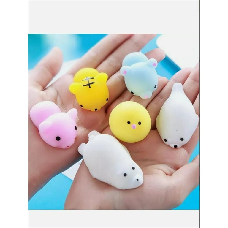 32PCS Mochi Squishy Toys，Kawaii Squishy Toys, Squishies Animals Pack Party  Favor