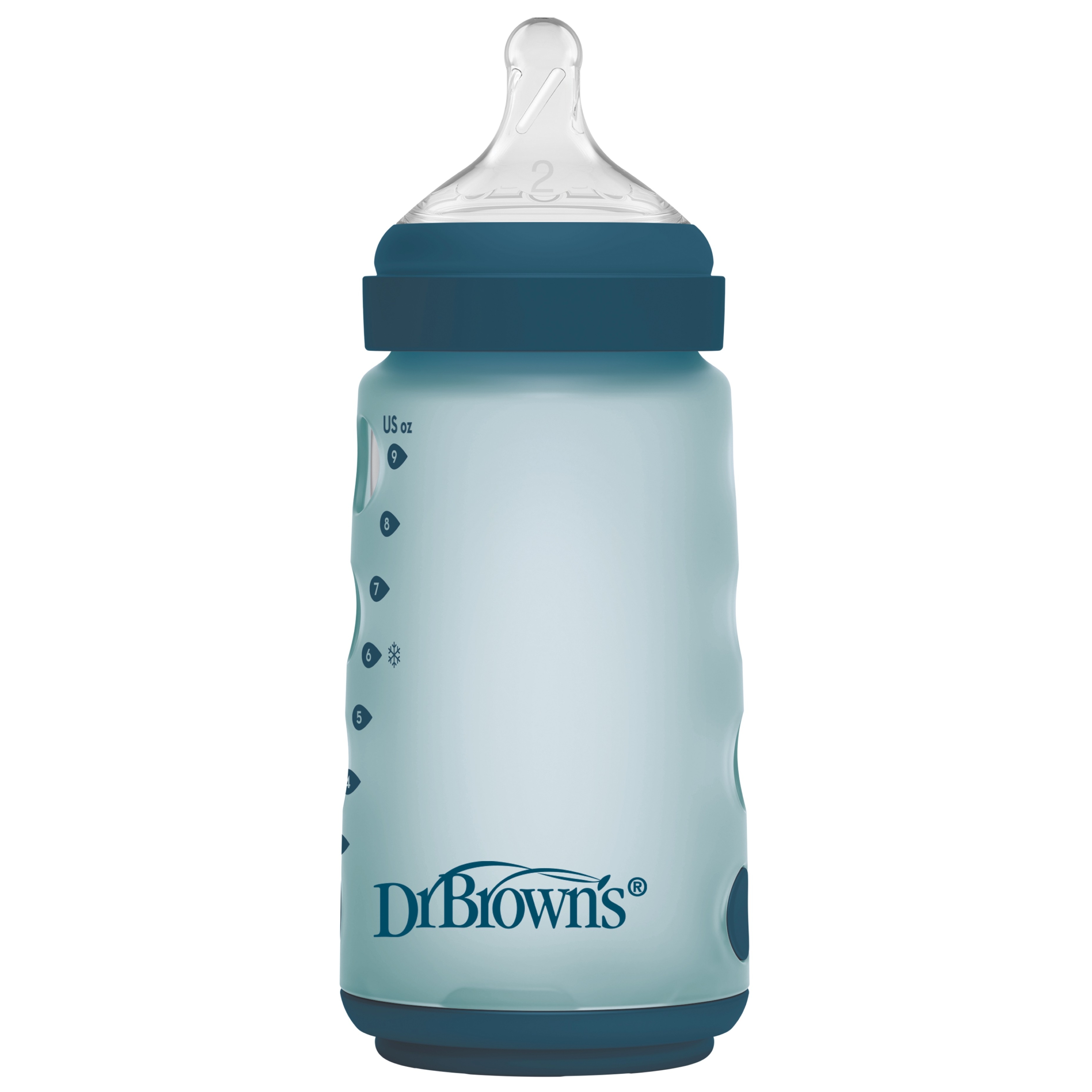 Dr. Brown's Silicone Baby Bottle with Anti-Colic Insert, 9oz photo 8