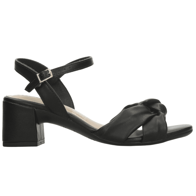 Sandalia Moleca Mujer Negro Formal Tacón Casual negro 25