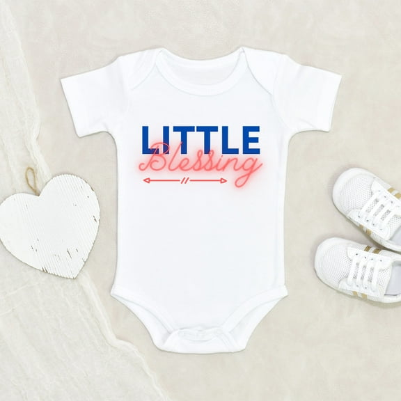 Baby Sayings - Cute Little Blessing Baby Clothing - Newborn Baby Clothes - Adorable Baby Clothing