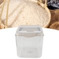 thumbnail image 1 of Rice Storage Container,Transparent Airtight Dampproof Rice Bucket Rice Storage Bins Kitchen Cereal Storage Containers Pet Food Bucket For Storage Dry Food Pet Food, 1 of 8