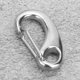 thumbnail image 4 of Perno de ojo giratorio de acero inoxidable Gancho de resorte 316 Gancho de gancho de presión barco Clip Seguridad de Acero Inoxidable primavera gancho mosquetón Gancho de buceo Accesorio de buceo(50MM Amonsee No, 4 of 5