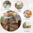thumbnail image 5 of Sage Green Fall Pumpkins Table Cloth Waterproof Tablecloths, Thanksgiving Autumn Rustic Leaf Tablecloth Dining Table Cover for Kitchen Party Tabletop Outdoor, Rectangle Tablecloth 54x108 Inch, 5 of 9