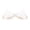 A003- Ginger, variant on Accessories, Faux Clips, Halloween Party Accessories, Animal Ear Clips, 4X4 Inch Soft Black Tipped White and Light Pink Design for and Daily Accent Wear