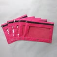 thumbnail image 2 of Pencil Pouch 2 Pack 3 Holes Zipper Pencil Pouches In Assorted Colors Sturdy And Cloth Pencil Holder With Clear Window For School College Supplies, 2 of 4