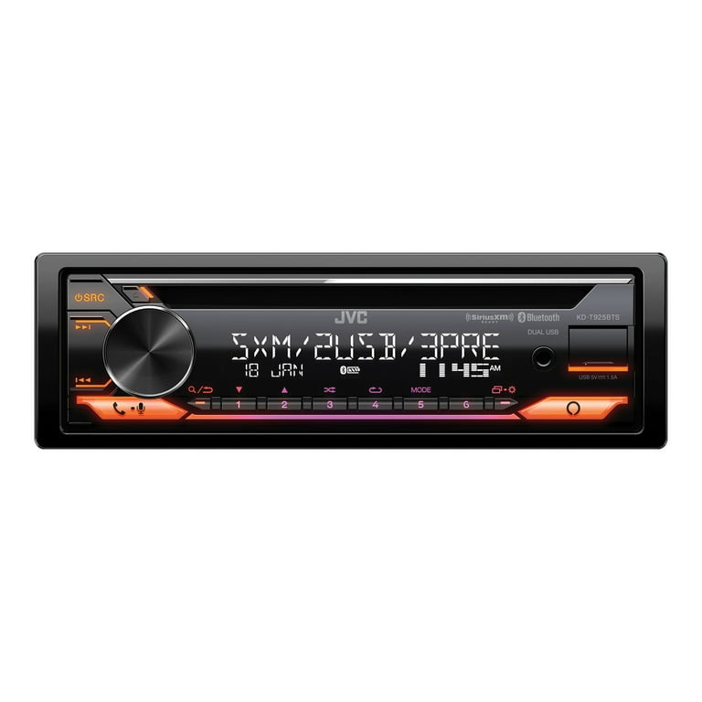JVC KD T925BTS KD T925BTS Car In Dash Unit Single DIN CD Receiver