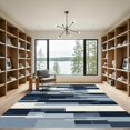 thumbnail image 2 of ODIKA 2'x3' Machine Washable Non-Slip Area Rug, Geometric Gray High Traffic Rug, Gray, 1094958, 2 of 7