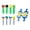 12 pcs, variant on Foam Painting Sponge Stamp Set Educational Sponge Painting Tool For Kids Doodling Card Making School Art Craft Project