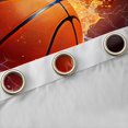 thumbnail image 4 of Manfei Basketball Game Black Out Curtains,Ball Sport Curtains Pack of 2 (42x63 Each),Orange Blue Black Bedroom Curtains For Girls Kids,Super Cozy Room Decor, 4 of 6