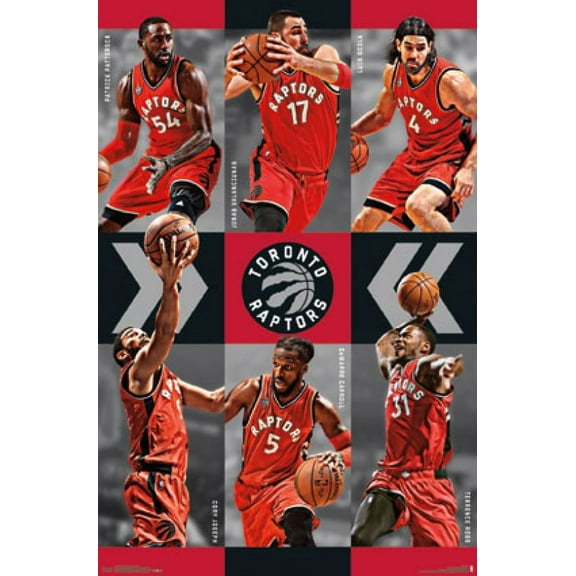 Toronto Raptors - Team 15 Poster Print (22 x 34)