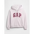 thumbnail image 4 of Sudadera con Capucha y Cierre Completo con Logo GAP para Mujer Fog II, 4 of 4