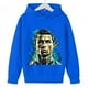 thumbnail image 2 of Ropa para niños CALIENTE 2024 Sudadera con capucha para niños de otoño e invierno más top azul para niños y niñas Ropa para niños con estampado de avatar de Ronaldo, 2 of 5