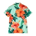 thumbnail image 5 of Ladies Summer Short Sleeve Printed Casual Shirt Top Fashionable And Comfortable Blouse For Women, 5 of 5