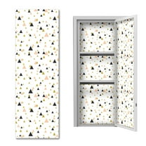 Nrmvnmi Strong Magnetic Wallpaper for School Locker - 36''x12'' Reusable Magnet Locker Decorations, Easily Install, Locker Accessories for Middle High School