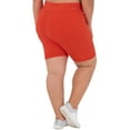 thumbnail image 3 of Athletic Works Women's Plus Core Active Dri-Works Bike Shorts, 3 of 3