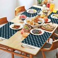 thumbnail image 3 of Red Gingham Placemat Red Gingham Colored Table Mat Dining Table Mats for Tea Parties Dinner Table Setting Decorations-Star 4 Pack, 3 of 6