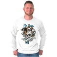 thumbnail image 3 of The Wild Life Skull Panther Tattoo Long Sleeve TShirt Men Women Brisco Brands S, 3 of 6
