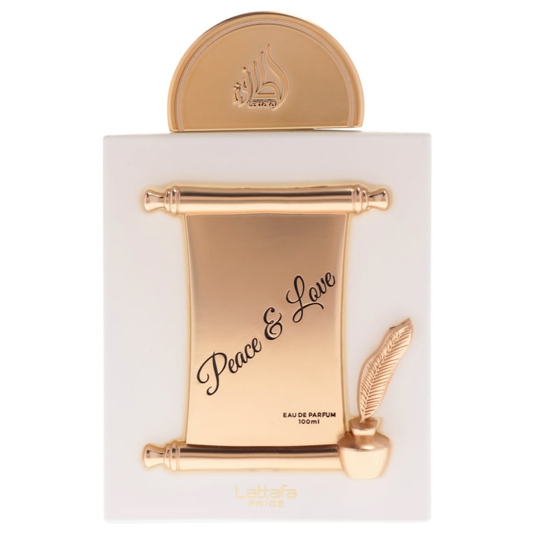 香水(男性用) Lattafa Peace & Love Lattafa Peace & Love Unisex 100ML Edp Spray