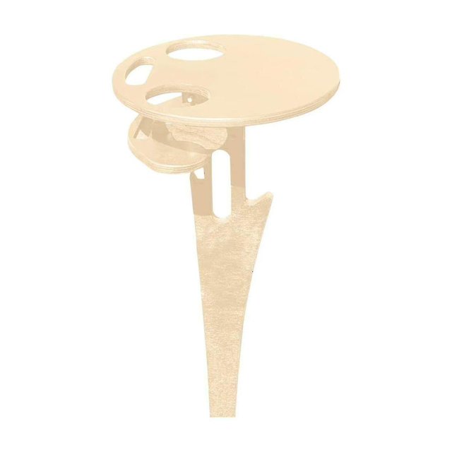 Mesa de cerveza portátil YUANXCMXG plegable para acampar