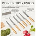 thumbnail image 4 of Styled Settings Gold Kitchen Knives & Cutlery Set, Black and Gold, 14-Piece, 4 of 9