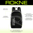 thumbnail image 3 of ROKNE Pickleball Backpack for Men & Women Sports Gear Bag for Paddles & Rackets, 3 of 6