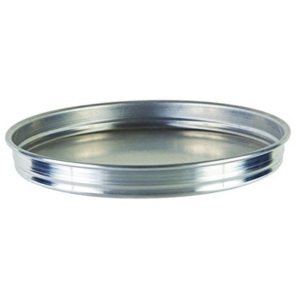 Winco APZK-1415, 14" x 1.5" Aluminum Stackable Deep Pizza Pan, Pizza Commercial Deep Dish with Rims