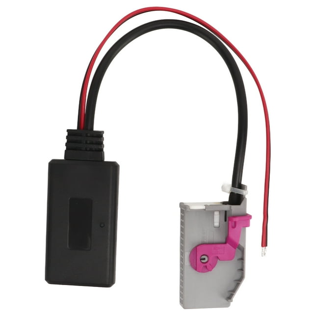 Bluetooth Audio AUX Cable,Car Radio Bluetooth 4.0 Bluetooth Adapter Wireless Audio Adapter Cable Convenient Use
