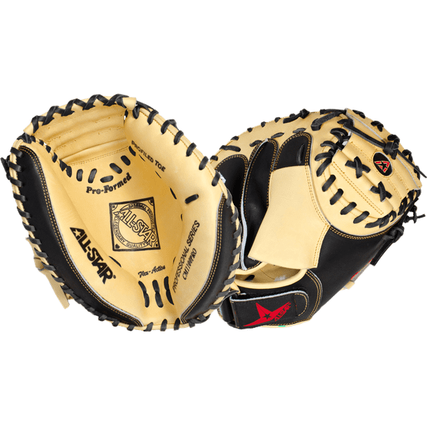 AllStar 33.5" Pro Advanced Series Baseball Catchers Mitt, Right Hand