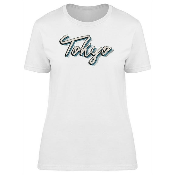 Tokyo With Dot Art T-Shirt Women -Image by Shutterstock, Female Medium