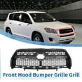 thumbnail image 2 of No.531010R050 Front Upper Hood Bumper Grille Grill for Toyota RAV4 2009-2012 1 Pcs Black, 2 of 6