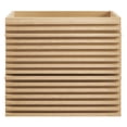 thumbnail image 2 of Modway Render 23.5" MDF Wood Wall-Mount Bathroom Vanity Cabinet in Oak, 2 of 8