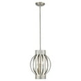 thumbnail image 2 of Z-Lite Moundou 8 Light Pendant in Brushed Nickel, 2 of 2