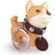 thumbnail image 2 of Lindo animal llavero llavero llavero bolsa decoración regalo (Shiba) Rojo Verde, 2 of 5
